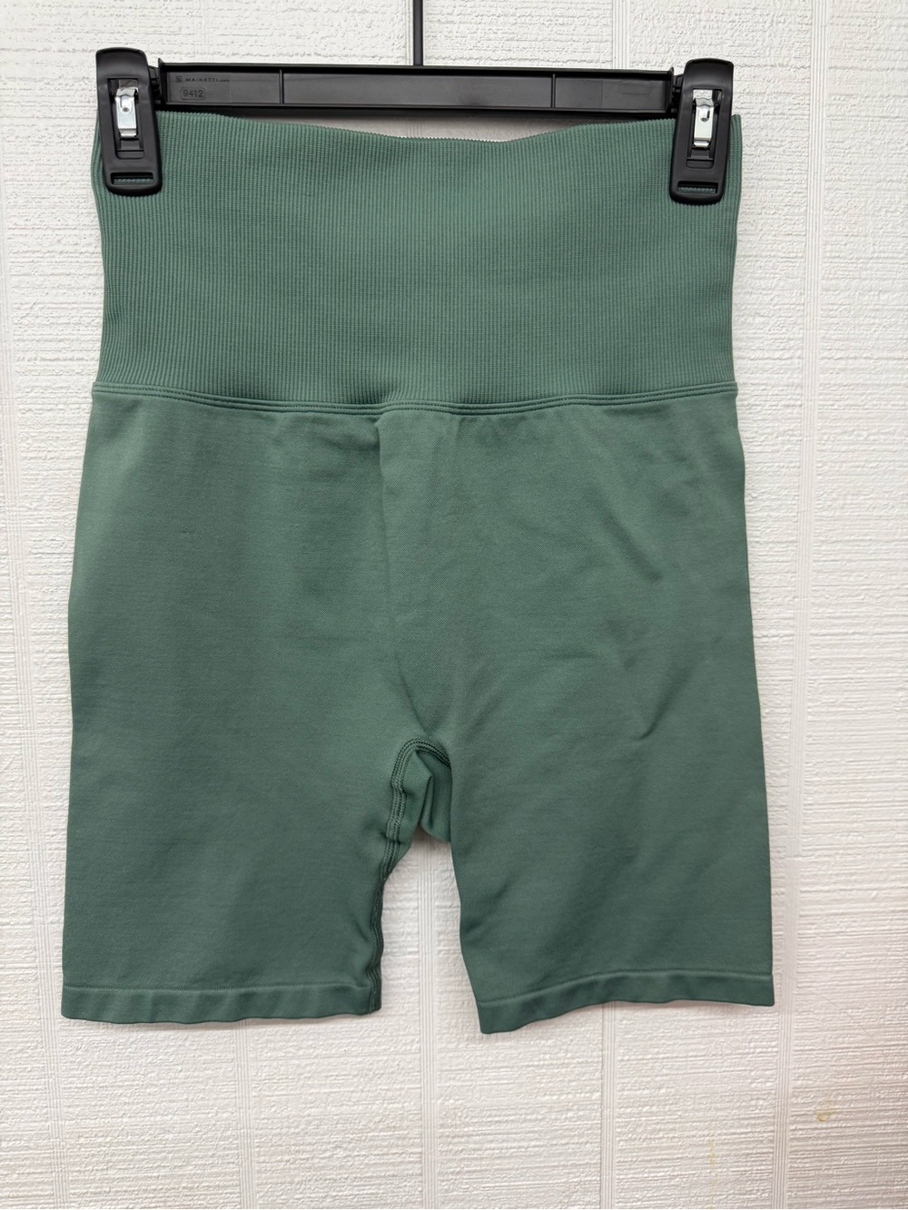 PINK Victoria's Secret High-Waist Olive Green Bike Shorts